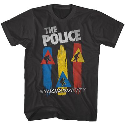Sting & The Police Synchronicity Copertina Album Maglietta Uomo Surreale Band Rock Tour