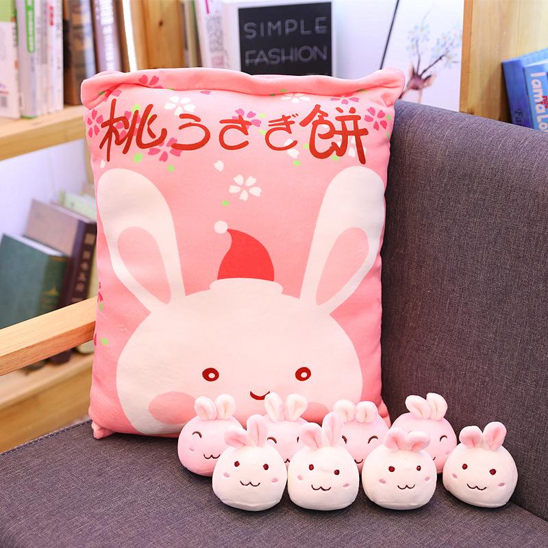 

Милая фаршированная морковка, авокадо, мультяшные животные, капибара, подушка для закуски, кролик, плюшевые игрушки, кукла, маленькие шарики, подушка, подарок на день рождения для детей