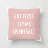 New Pink Geometric Letter Pillowcase Home Decorative Cushion Cover