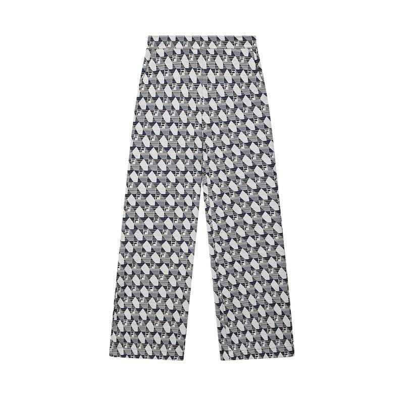 New FILA Casual Pants Women's All Over Print F11W444601FZA