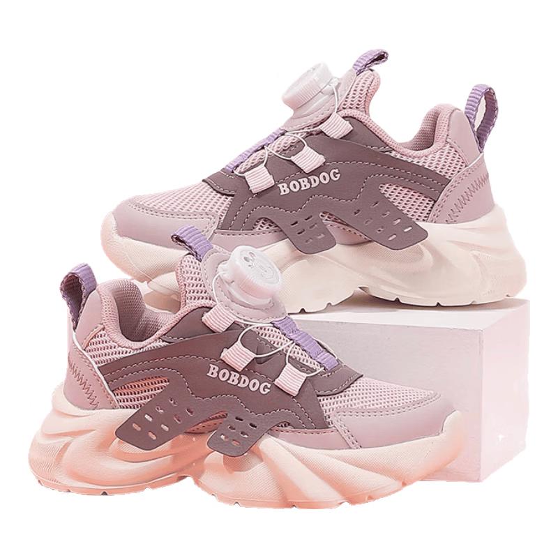 Bobdog Kids' Autumn Mesh Soft-Sole Running Shoes