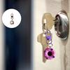 Realistic Doughnuts Cream Keychain Colorful Plastic Accessory Lovely Decoration For Backpacks Purses And Keyrings