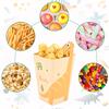 Dinosaur Themed Popcorn Box Cartoon Printed Candy Packaging Children's Birthday Baby's First Year Party Decoration Box Disposable Food Containers