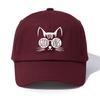 1pc GOOD VIBES Print  Baseball Cap for Adults  Minimalist Retro Style Casual Soft Adjustable Dad Hat Perfect As Gift