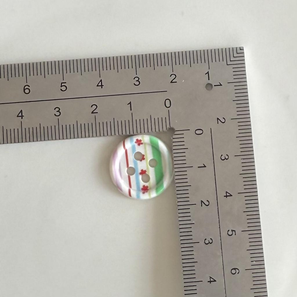 10Pcs 18mm Cute Sweetheart Cartoon Button Kids Clothing DIY Sewing Supplies Decor Accessories for Hair Clips DIY for Crocs Shoes