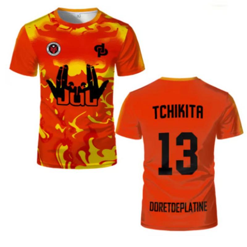 Fashion Printed Loose Crew Neck Short Sleeve Casual Top Versatile T-Shirts Men’s XS