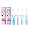 HAONIU Cartoon Panda Children's Toothbrush 10-Pack