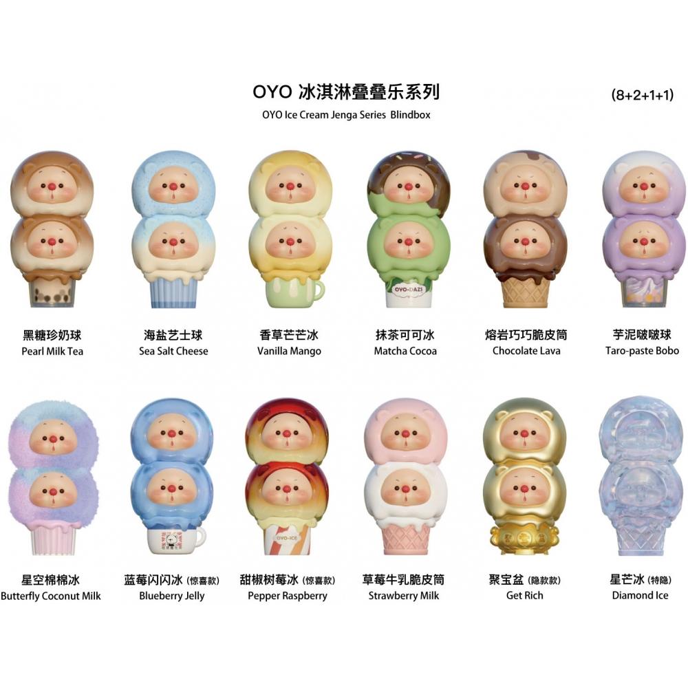 Figurine de Colecție Jenga Ice Cream Series Null Oyo 1 cutie 8 buc