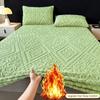 Autumn and Winter New Tafu Velvet Bed Sheet Winter Thickened Bed Sheet Three Piece Set Milk Velvet Mattress Protective Cover