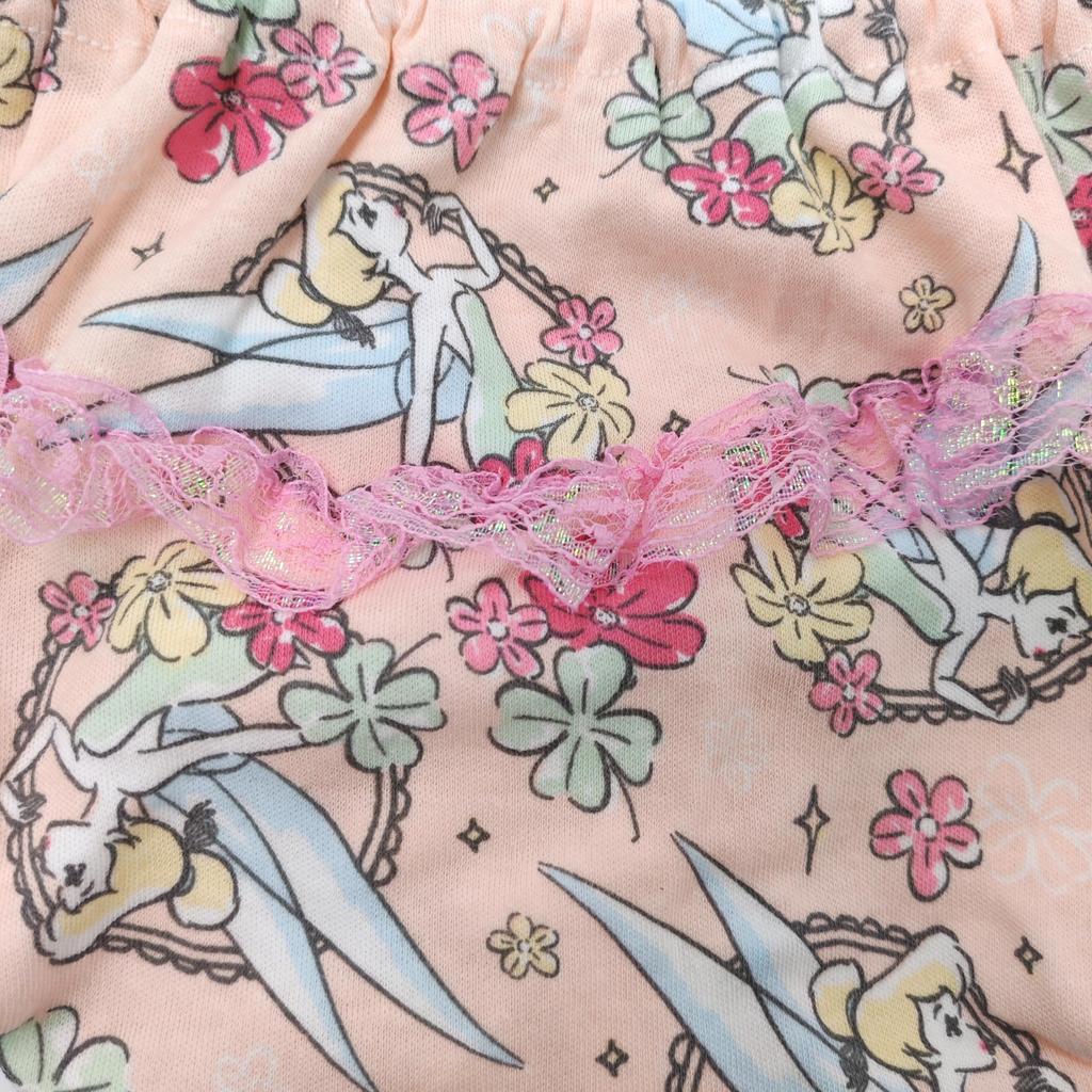 Takihyo Disney Disney Princesses Tinker and Minnie Cotton Underwear Girls' Panties, 2-Pack Set, Ariel, Rapunzel, Belle, Frozen, Bell, Mouse, 100%