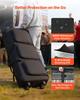 88 Key Keyboard Case, 1040 x 430 x 130 mm Interior, Padded Rolling Piano Case with Wheels, Sturdy Handle, 3-Pocket Storage, Gig Bag with Smooth