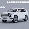 1/24 Toyota LAND CRUISER LC300 Alloy Diecasts Toy Vehicles Metal Toy Car Model Sound and Light Pull Back Collection Kids Toy