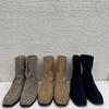 Sheepskin Version~ 2025 New Korean Version of High-end Suede Short Boots, Western Boots, Women's Flat-bottomed Soft-soled Casual Single Boots