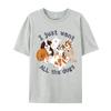 Funny Dog Mom Cute Dog Drawing T-shirt Black Top T-shirts Tees On Sale  Graphic T Shirts  Cotton