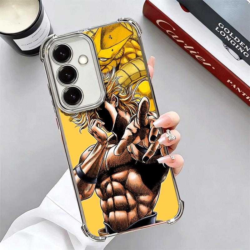 

JoJo Adventure Дио Диего Брандо Мягкий чехол для телефона для Samsung A17 A27 A07 A37 A57 A16 A56 A15 A55 A14 A54 A13 A53 A26 A36 A25 A35 Samsung A56