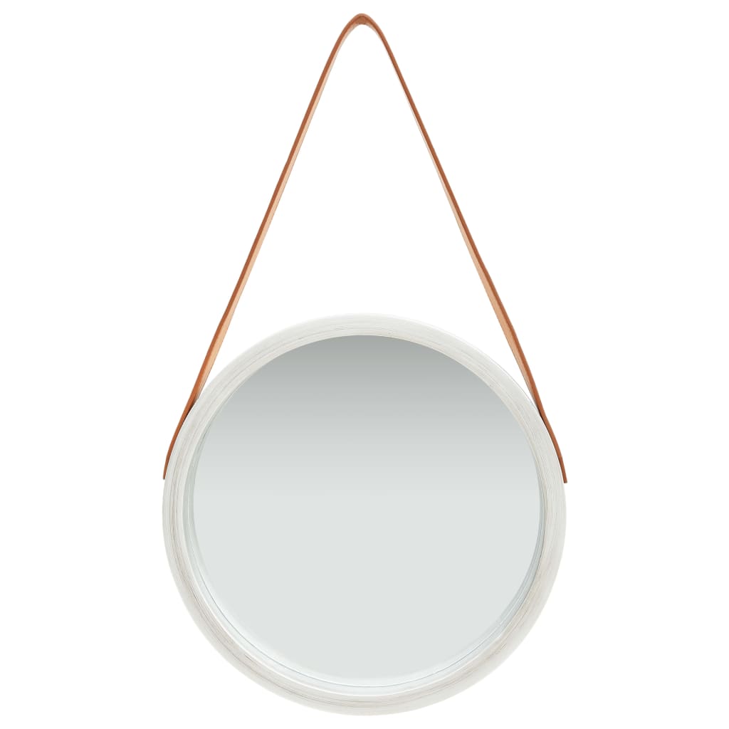 Vidaxl Miroir Mural Avec Sangle - 40 Cm - Image 2