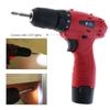VT101 AC 100 - 240V Electric Cordless Screwdriver with 2*Rechargeable Lithium Battery and 18 Gear