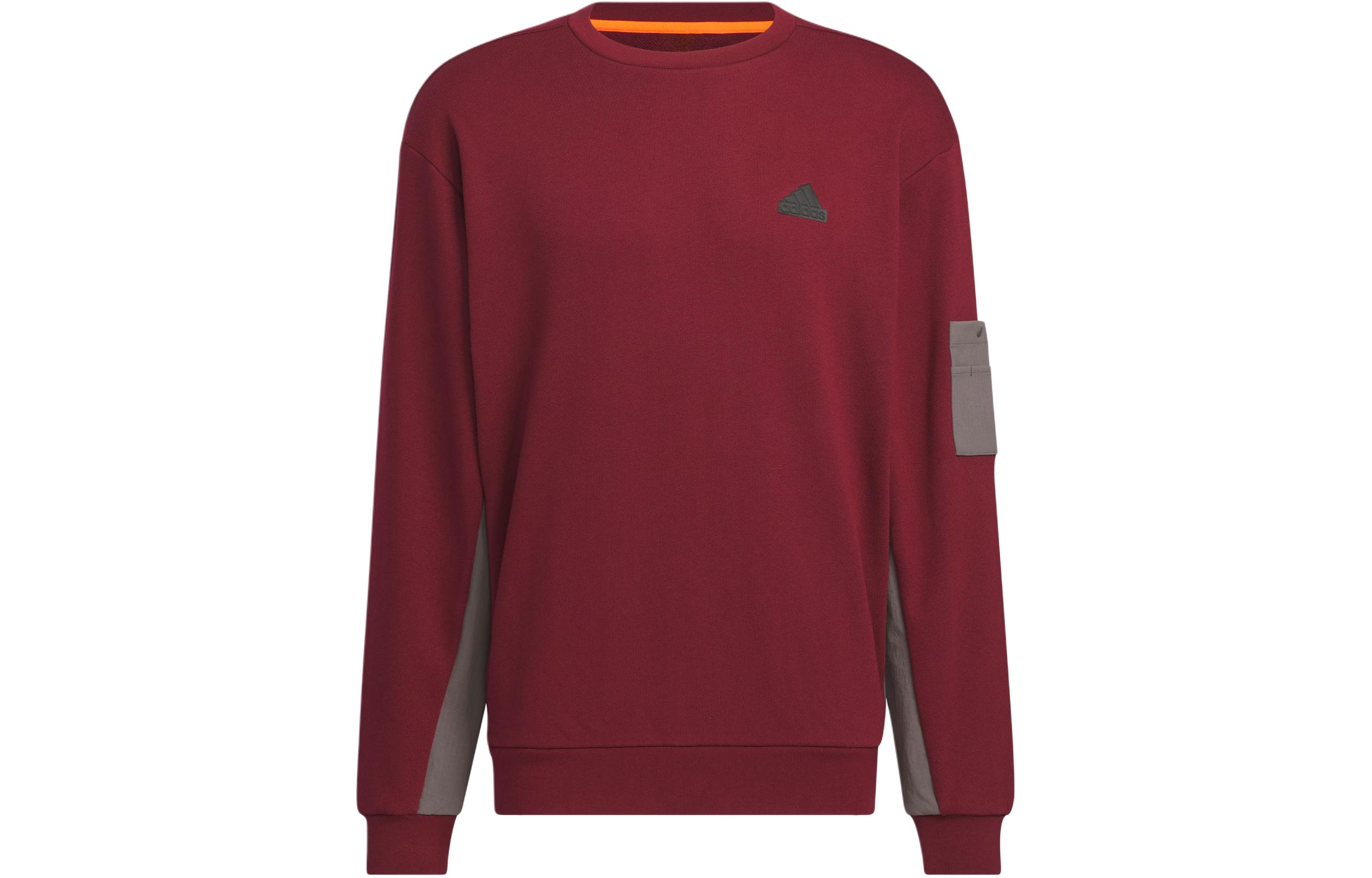 Adidas City Escape Blocking Sweatshirt Men s Dark Red JE8596 L