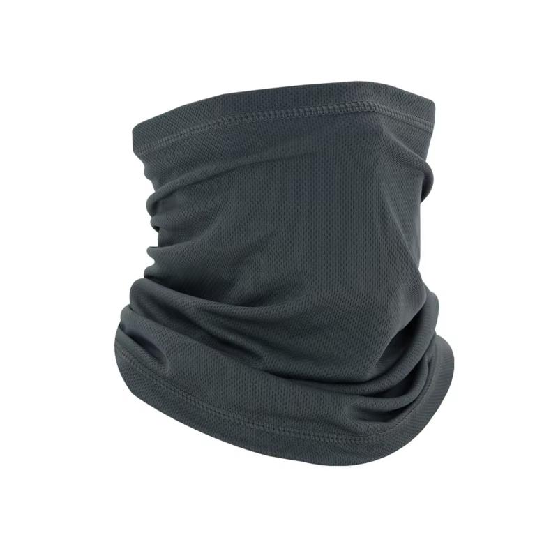 1/2PCS Men Windproof Neck Gaiter Elastic Tube Scarf Ear Cover Male Head Scarves Half Face Sun Ring Headscarf Headband Bandana