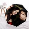 Vampire Diaries, Elena Automatic Opening and Closing, 8 Rib Structure Portable Umbrella, Suitable for Men and Women In All Seasons  Perfect