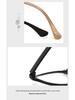 Korean TR6811 Ultralight TR90 Colorful Large Transparent Eyeglass Frame for Students