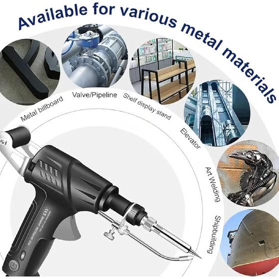 Internally Heated Industrial Laser Welding Tools, 110V Handheld Welder, 2025 New Industrial Laser Welding Machine, Cutting And Rust Removal,3 In 1