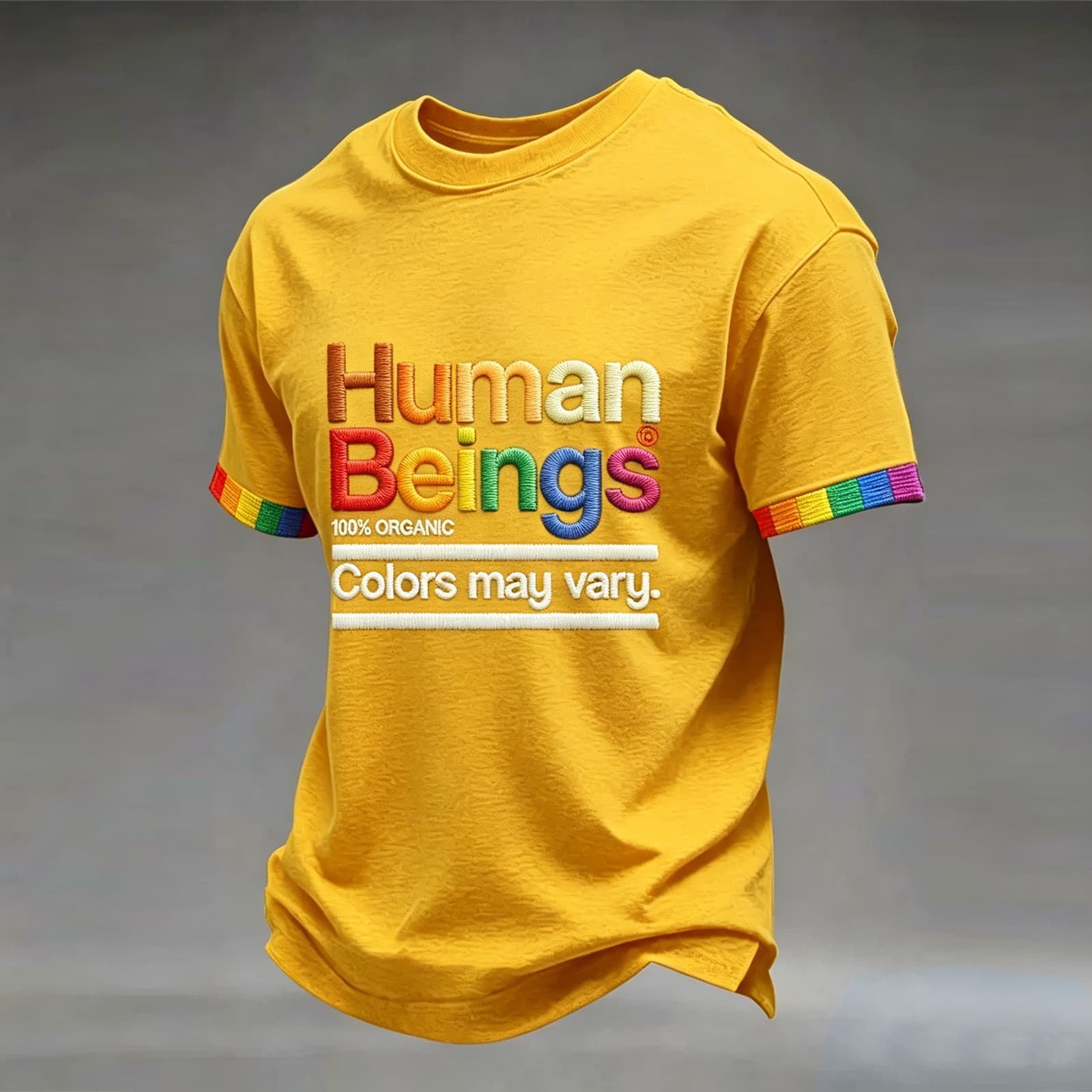 

Men s Casual Round Neck Short Sleeve T-Shirt XL жовтий
