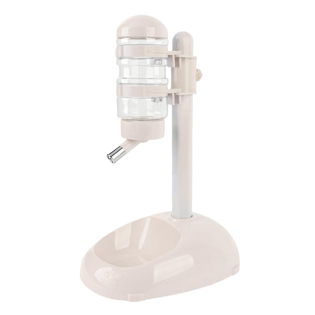 Zásobník na vodu pro domácí mazlíčky, nastavitelná výška, kapacita 500 ml, stojící automatická fontánka na vodu pro štěně