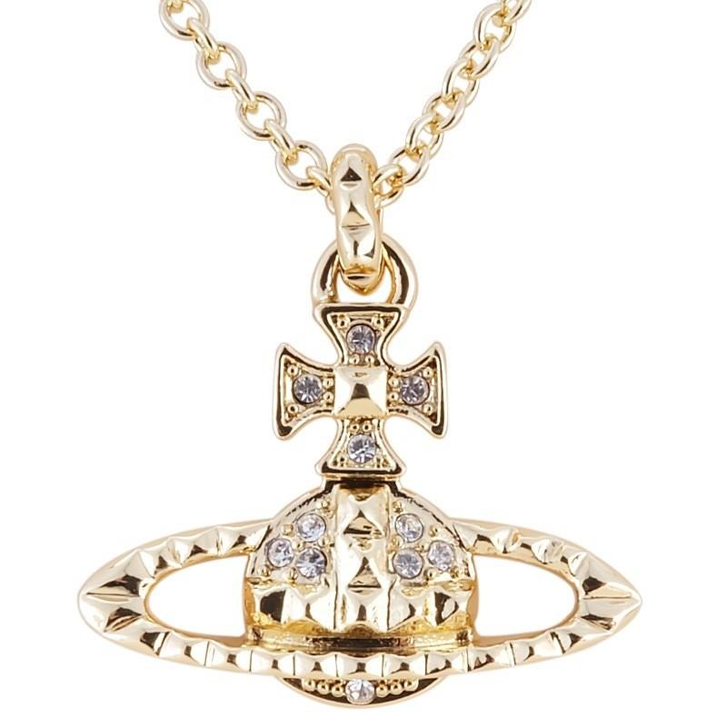 Collana di alta qualità con diamanti blu intenso e rivetti Empress Dowager Saturn per donna, design unico di Vivian, collana con lucchetto a forma di diamante e perle