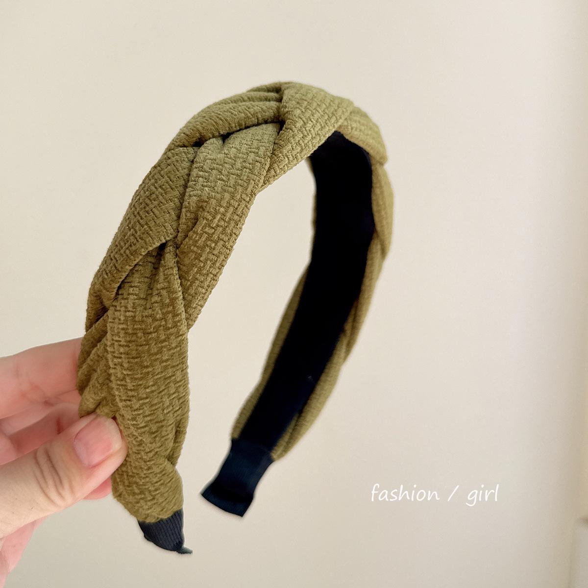 

Корейский шикарный высокий череп губка для мытья лица повязка на голову для женщин - модный аксессуар для волос на осень и зиму