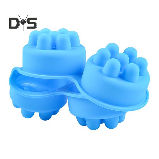 Niezawierająca BPA forma silikonowa wielokrotnego użytku, praktyczna okrągła forma do robienia mydła do masażu