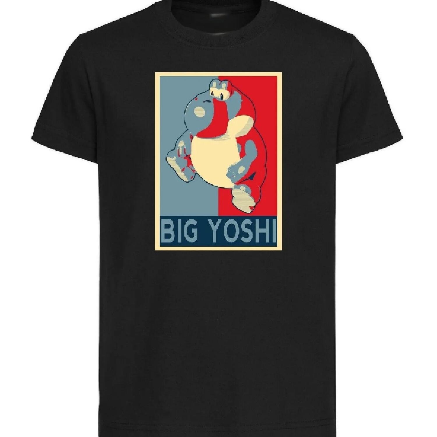 

Черный - Пропагандистский мем - Футболка Большой Йоши- XXXXXL