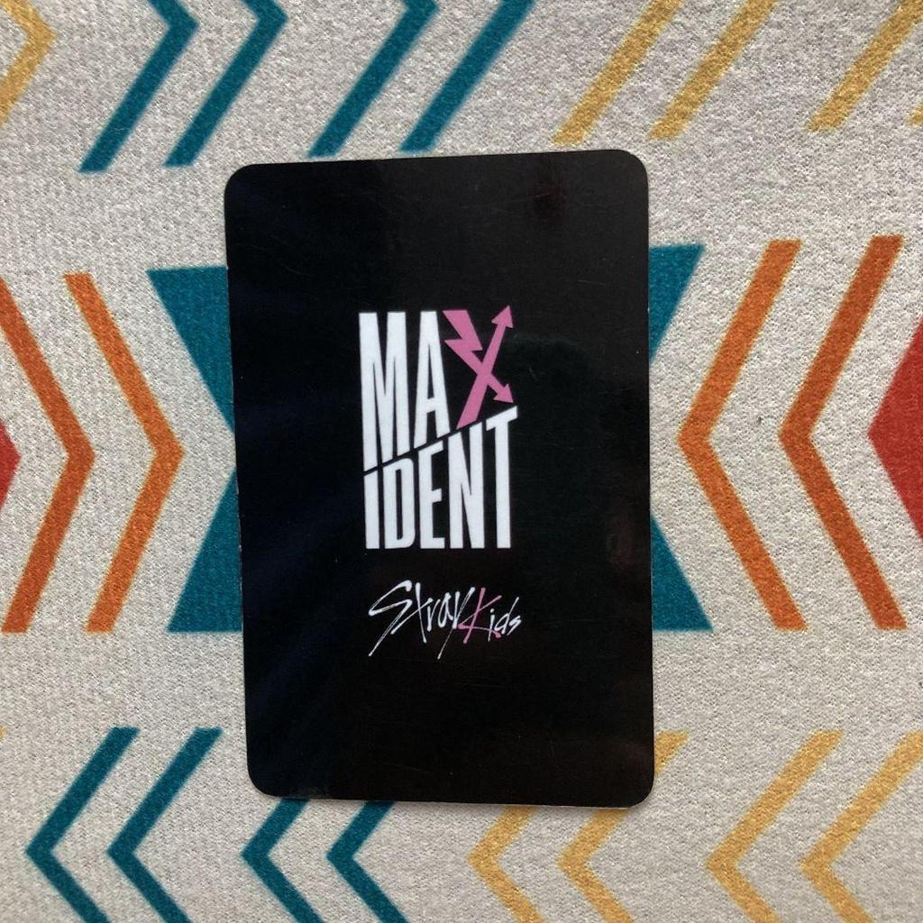 [USED] StrayKids MAXIDENT Public Broadcast Sanokuhan Trading Card