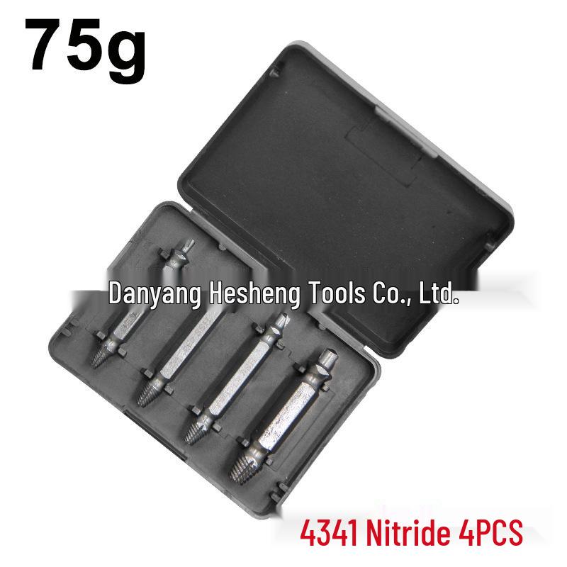 High-Speed Steel Double-Head Screw Extractor & S2 Screwdriver Set