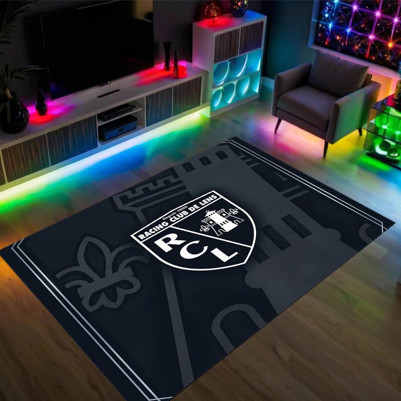 Linse FC Design Kristall Samt Teppich Gemütlich Nein?Rutschfester Teppich mit Aufdruck für Schlafzimmer Wohnzimmer Eingang