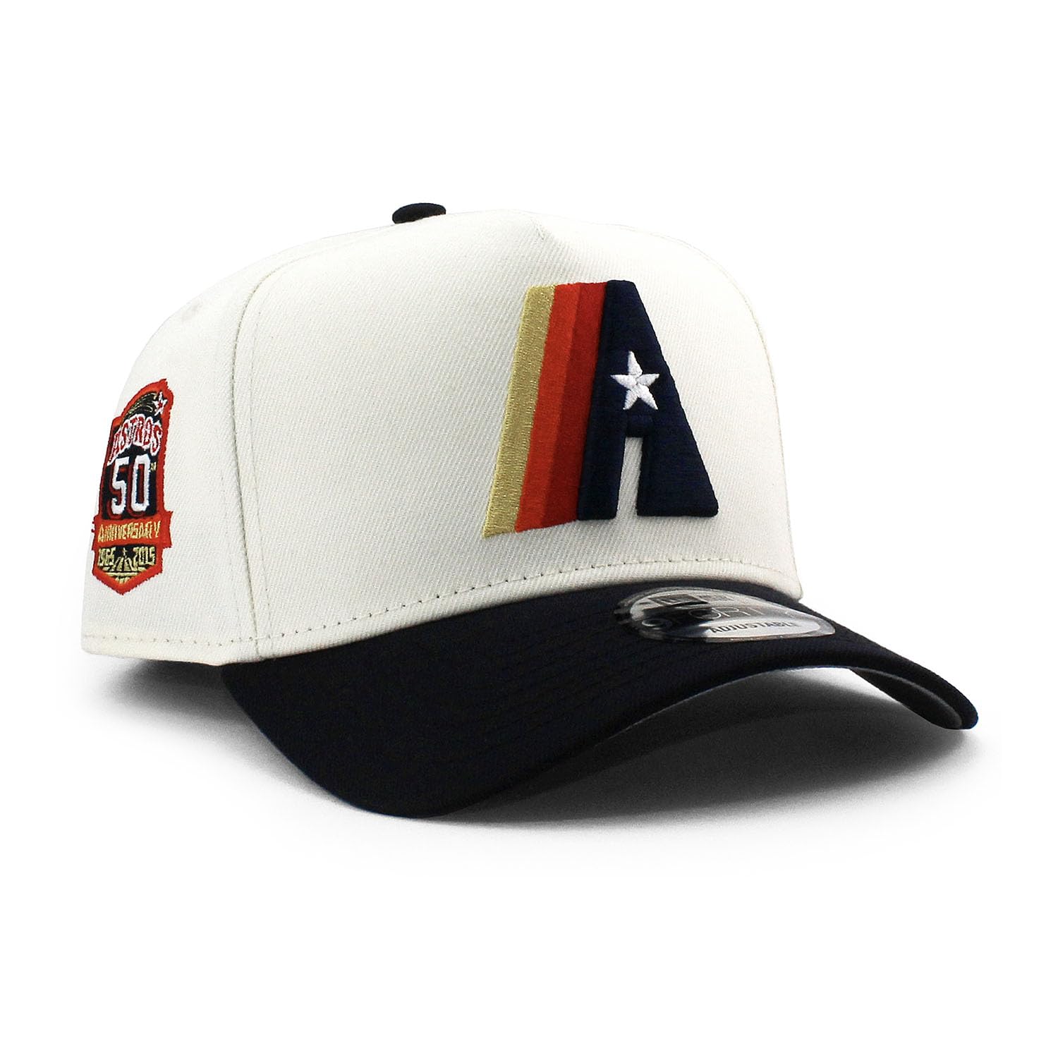 

[New Era] Эксклюзивная кепка для ЕС 9FORTY снепбэк Houston Astros MLB 50-ЛЕТИЕ СЕРЫЙ КОЗЫРЕК A-FRAME КЕПКА СНЕПБЭК HOUSTON ASTROS бейсбол 940 шляпа AF