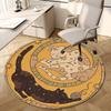 1pc Office Carpet Chair Mats Moonlit Cats Dream Perfect for Decorating Office Chairs, Living Rooms, Or Bedrooms