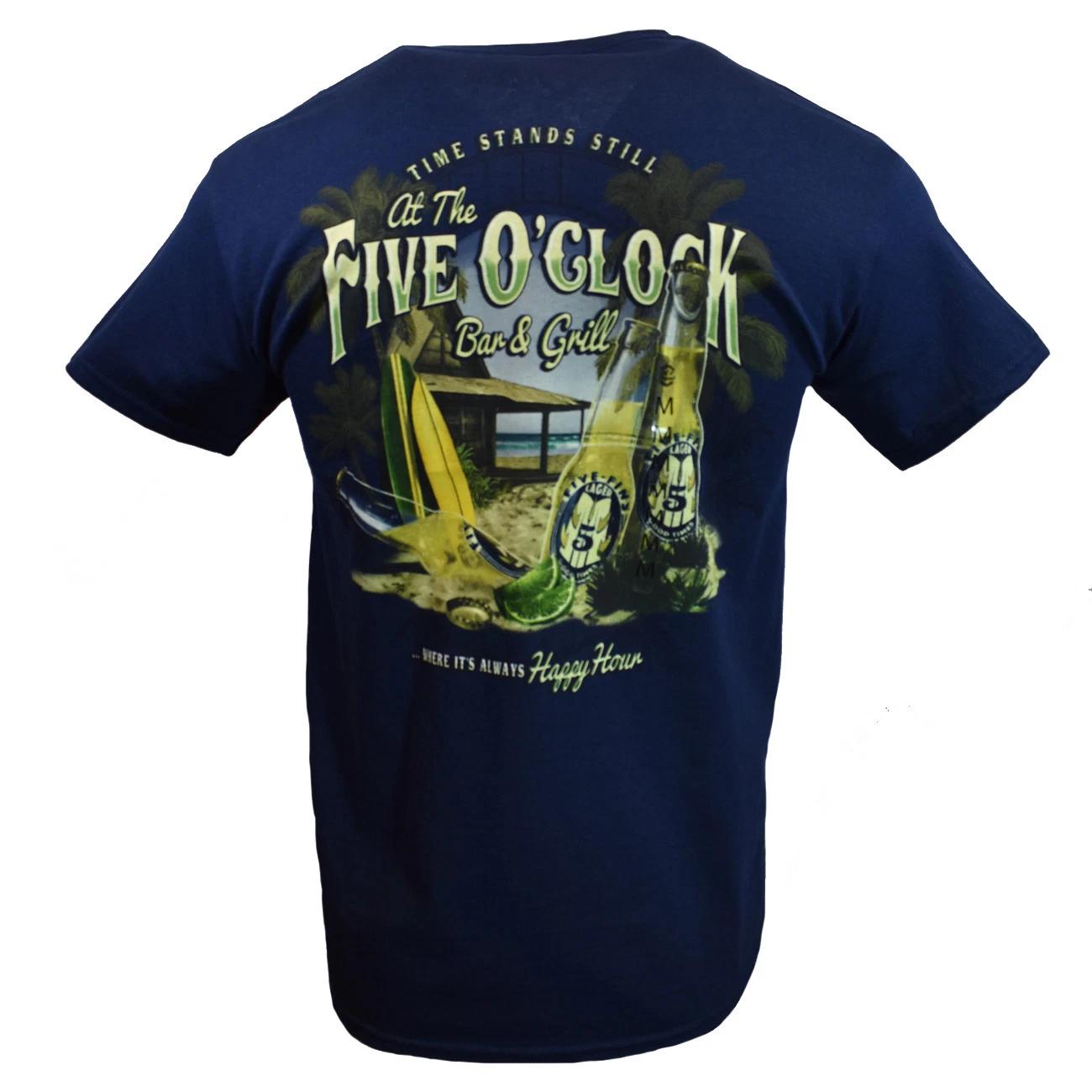 

Mens Tee T Shirt Funny Happy Hour Beer Bahama Beach Graphic Size S- M -NEW XL