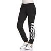 Adidas Vintage Logo Printed Knit Sports Pants Women Pants Black AJ4592