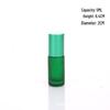 Frosted Roll-on Essential Oil Bottle - Colored Glass Perfume Roller, Eye Cream Massage Stick
