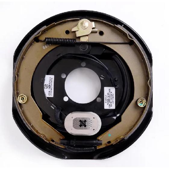 12 Inch Electric Brake With Parking Lever 12*2 Inch Electric Brake Assembly For 6500 Lbs Trailers