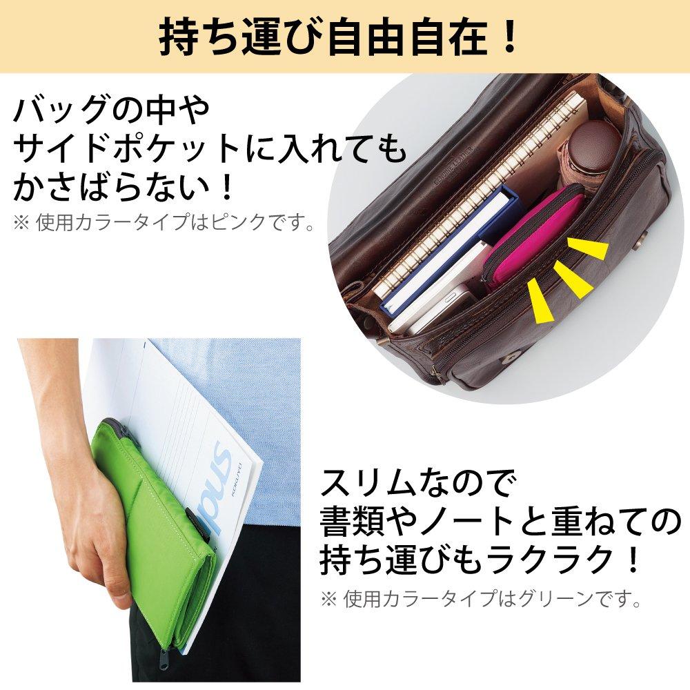 KOKUYO Astuccio Portapenne Scatola Portapenne, Porta Penne da Tavolo, Sottile Neo Critz Piatto F-VBF160-1