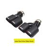 Quad Titanium Black MP Exhaust for BMW 5 Series 525li/530 G30/G38 - Square Nozzles