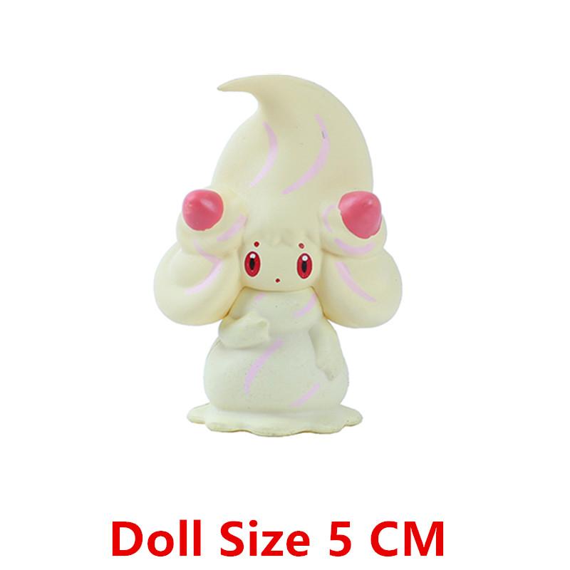 Toys Model New 4-9 CM Pokemon Anime Figure Pikachu Gengar Eevee Series Mew Cartoons Figure Pocket Monster Action Gifts Kids