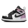 Air Jordan 1 Mid SE TD Zen Master Baby Sneakers Black White Amethyst-Wave DM6217-001