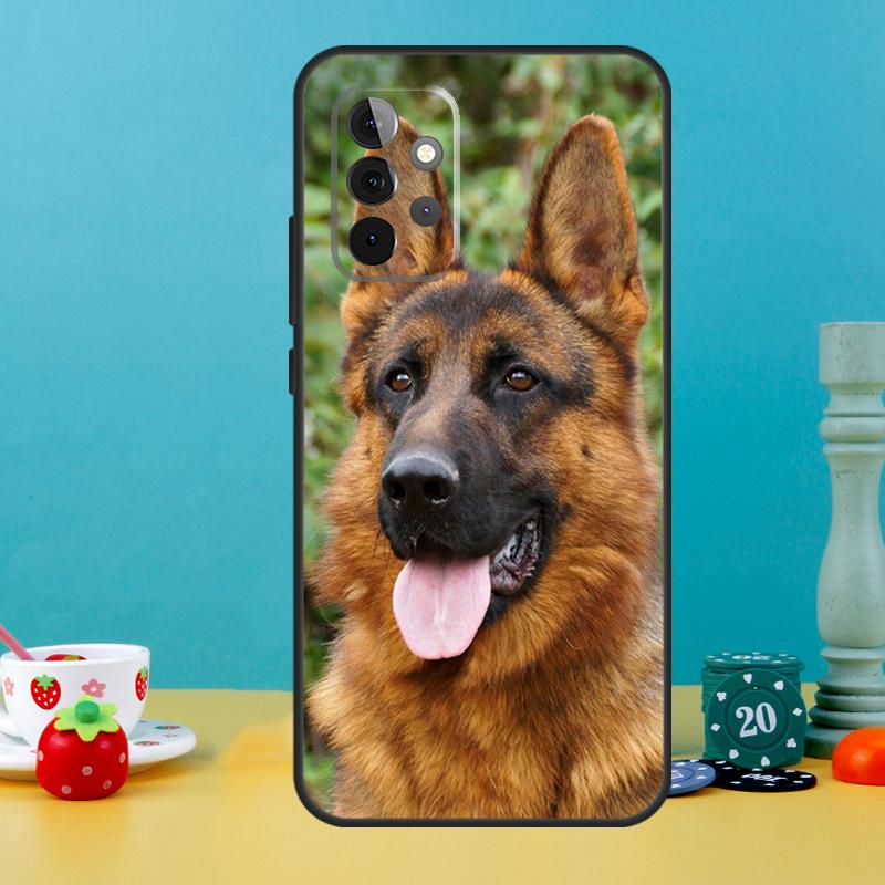 German Shepherd Dog Case For Samsung Galaxy A15 A16 A05 A26 A36 A56 A52 A53 A33 A13 A34 A54 A14 A35 A55 A22 A32