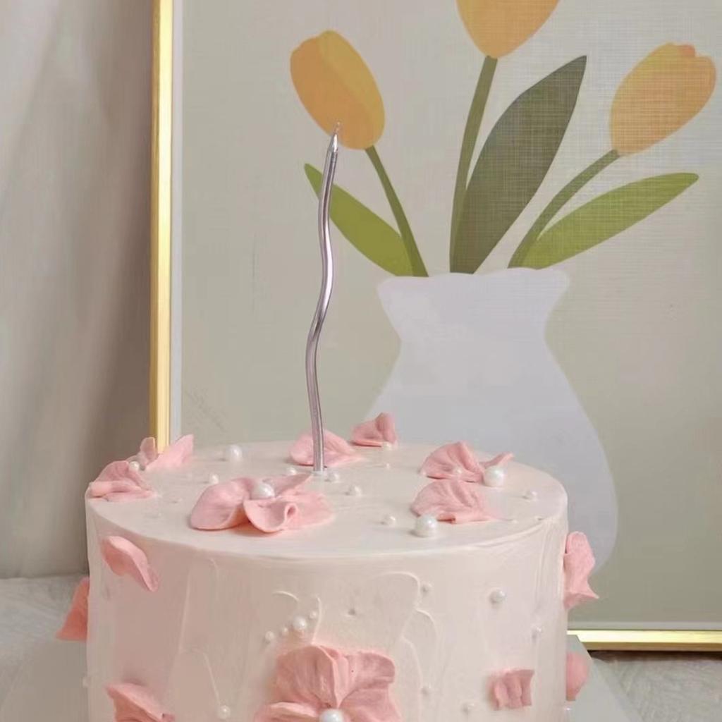 Spiral Cake Candles Birthday Parties And Cake Decorations Candles Birthday Baby Curved Cake Candles