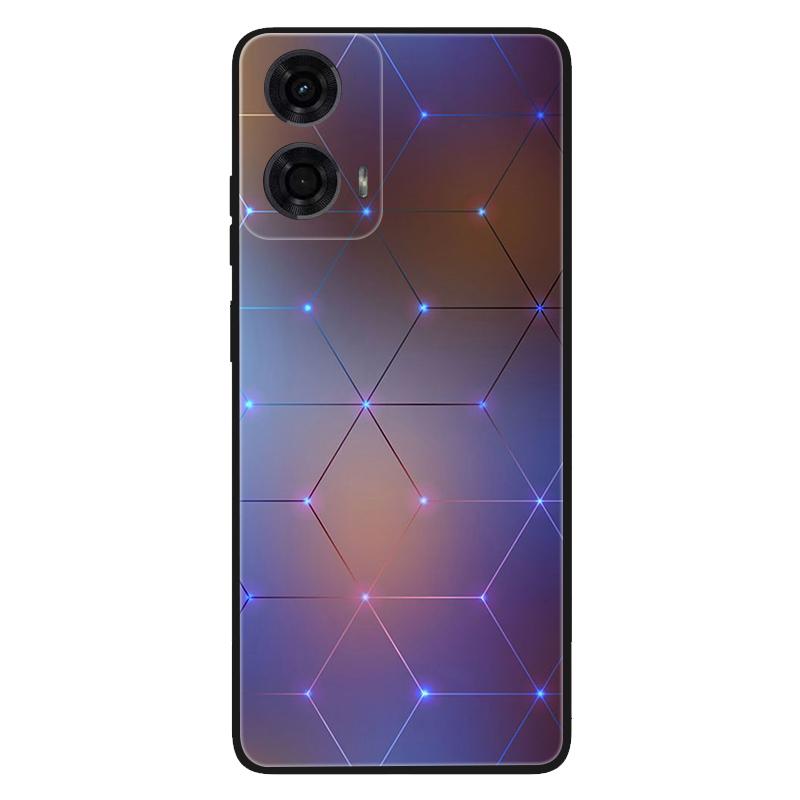 For Moto G85 5G Case TPU Space Soft Silicone Back Cover Phone Cases For Motorola Moto E14 MotoG85 Wolf Protective Cool funda