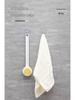 Soft Bristle Long Handle Bath Brush & Back Scrubber with Sponge Bath Ball