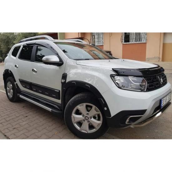 

Для Renault Dacia Duster 2018-2023 12 + 2 шт. Набор колесных арок и молдингов Клетчатый АБС-пластик Защитная накладка Автомобильные аксессуары Чехлы на бампер
